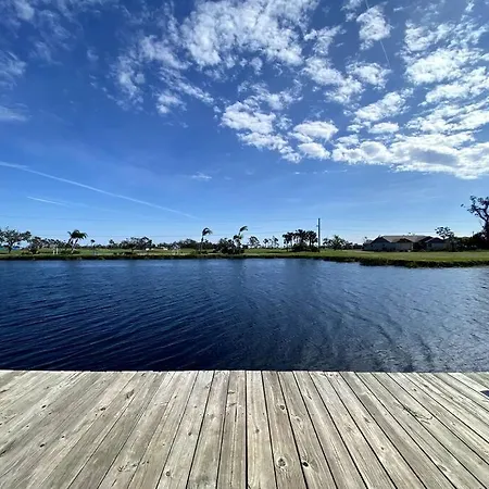 Beautiful Canal & Gulf Waterfront Home Rotonda West Exterior photo