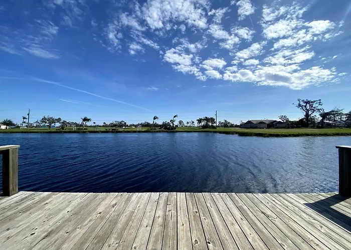 Beautiful Canal & Gulf Waterfront Home
